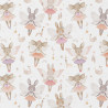 Printed Cotton LOLALIZA White / Pink